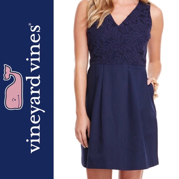 Vineyard Vines Dresses & Skirts - 💯⚓️ VINEYARD VINES Leaf Dress